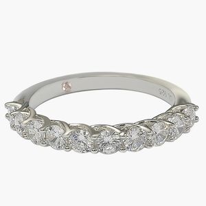 Suzy Levian Sterling Silver CZ Ring